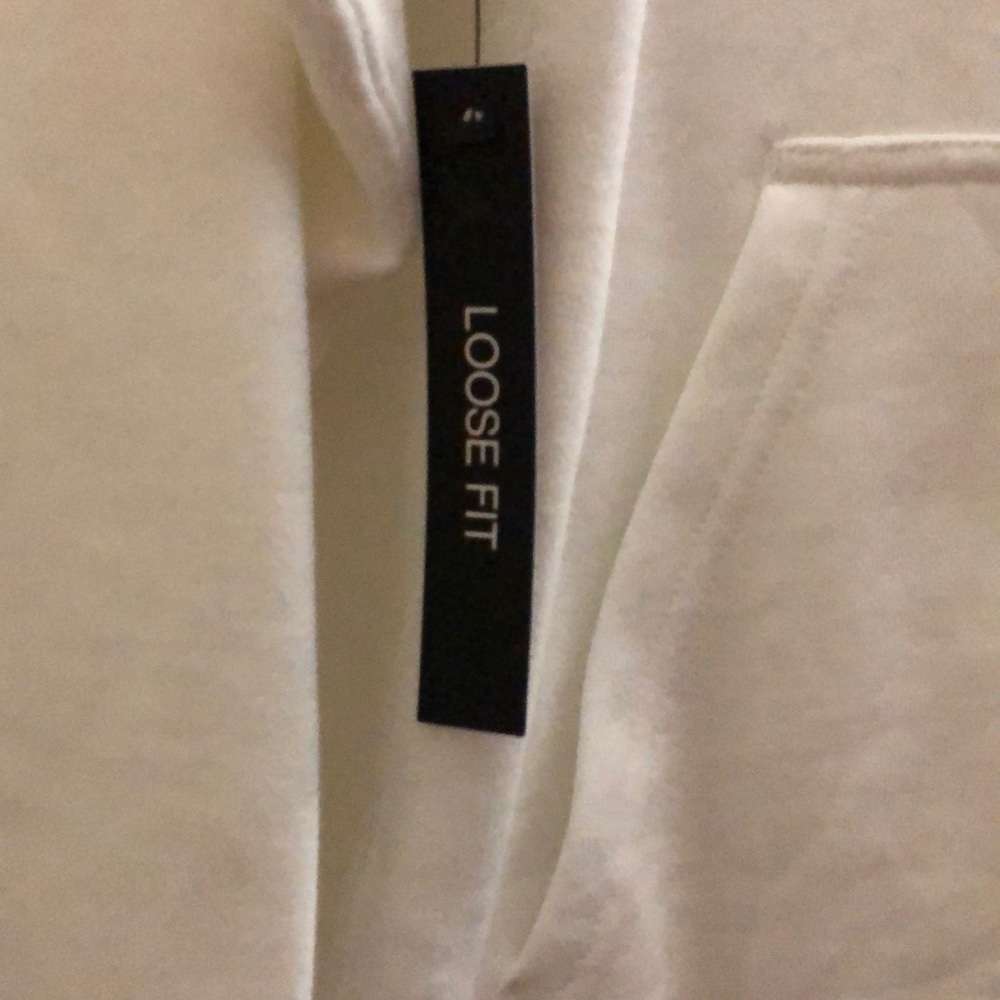 NWT Nike Air Jordan Hoodie in White w/ Jumpman - Picture 7 of 13